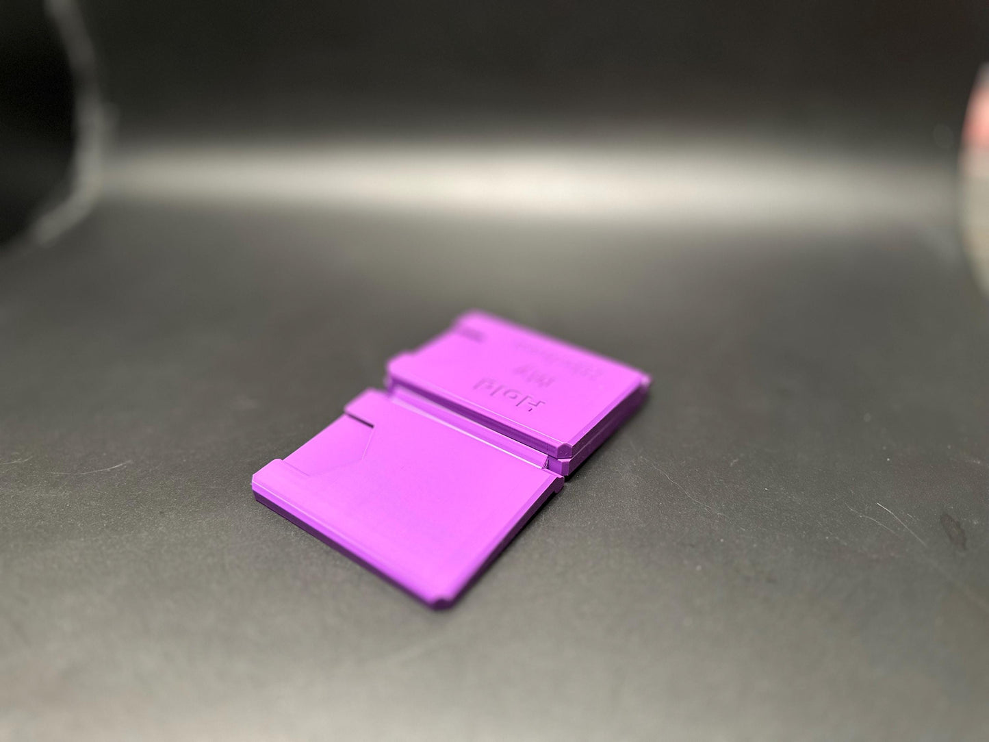 Unique Personalized Purple Trifold Wallet - Make It Yours