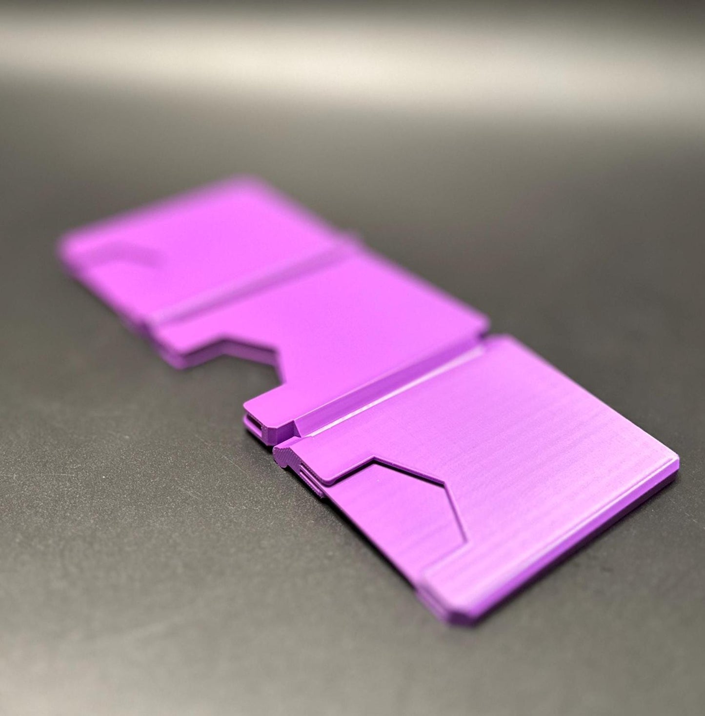 Unique Personalized Purple Trifold Wallet - Make It Yours