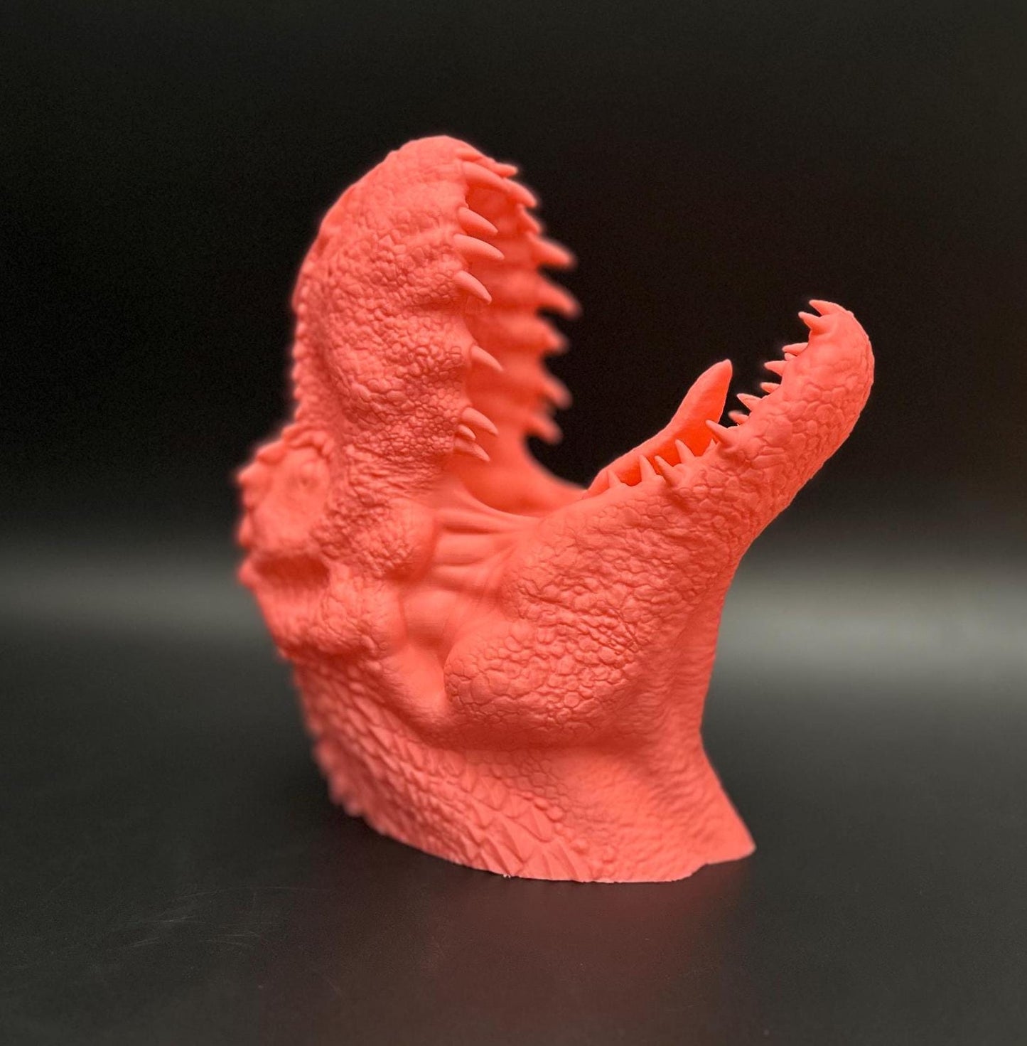 Fierce & Fabulous Bubblegum Pink T-Rex Desk Sculpture