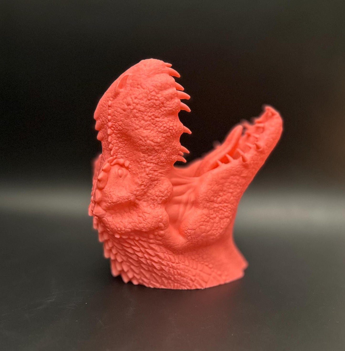 Fierce & Fabulous Bubblegum Pink T-Rex Desk Sculpture