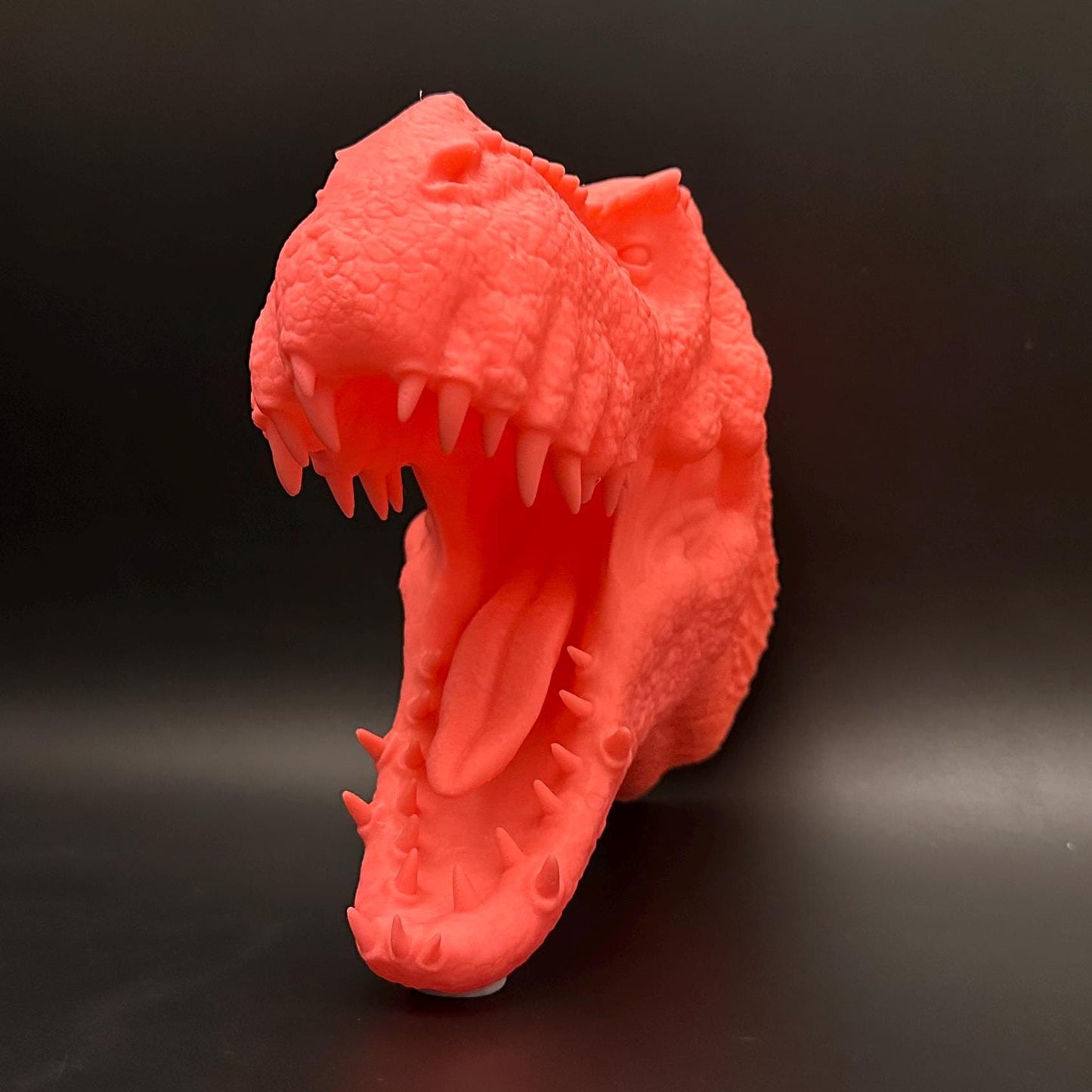 Fierce & Fabulous Bubblegum Pink T-Rex Desk Sculpture