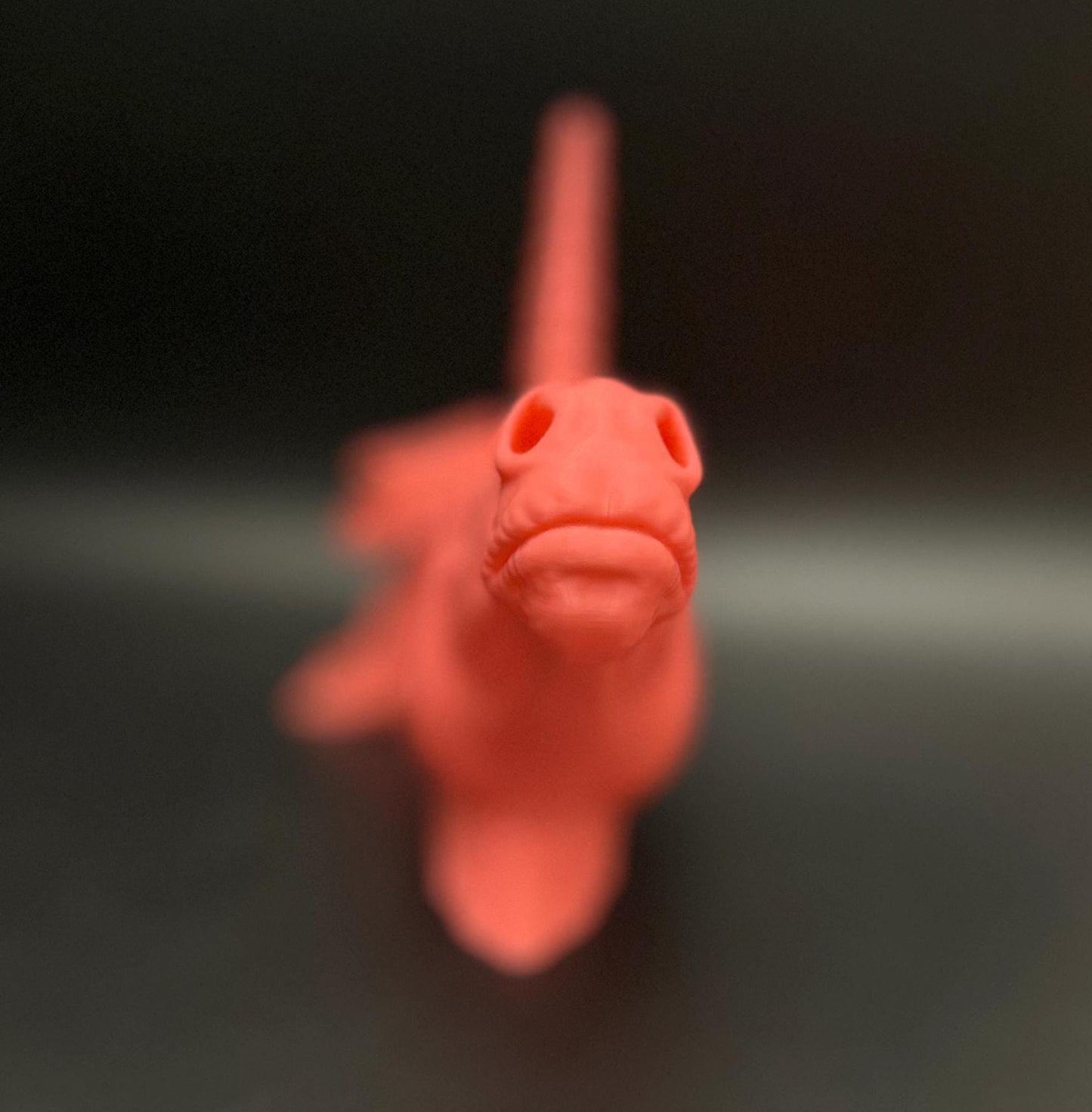 Enchanting Bubblegum Pink Unicorn Statue – Magical Desk & Room Decor