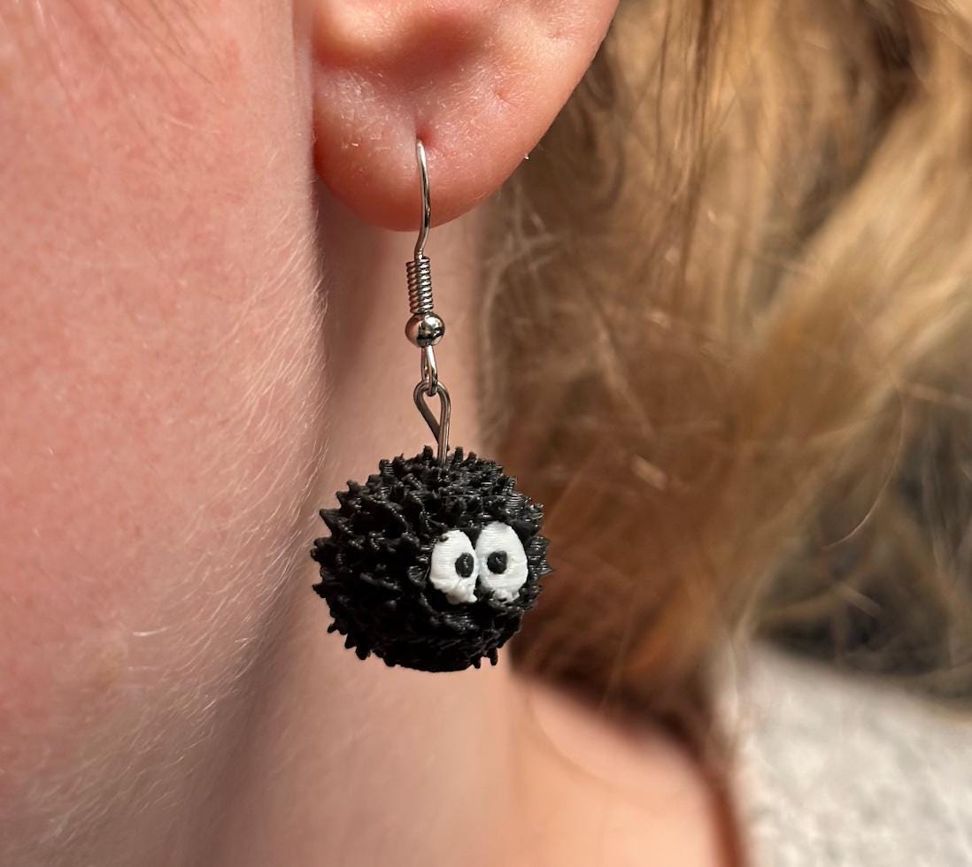 Whimsical Sprite Earrings: Magical Fairy Tale Inspired Fantasy Jewelry for Enchanting Accessories