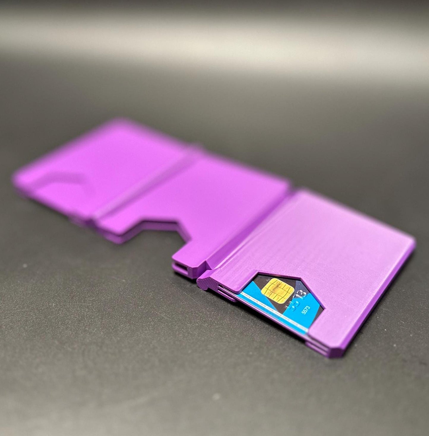 Unique Personalized Purple Trifold Wallet - Make It Yours