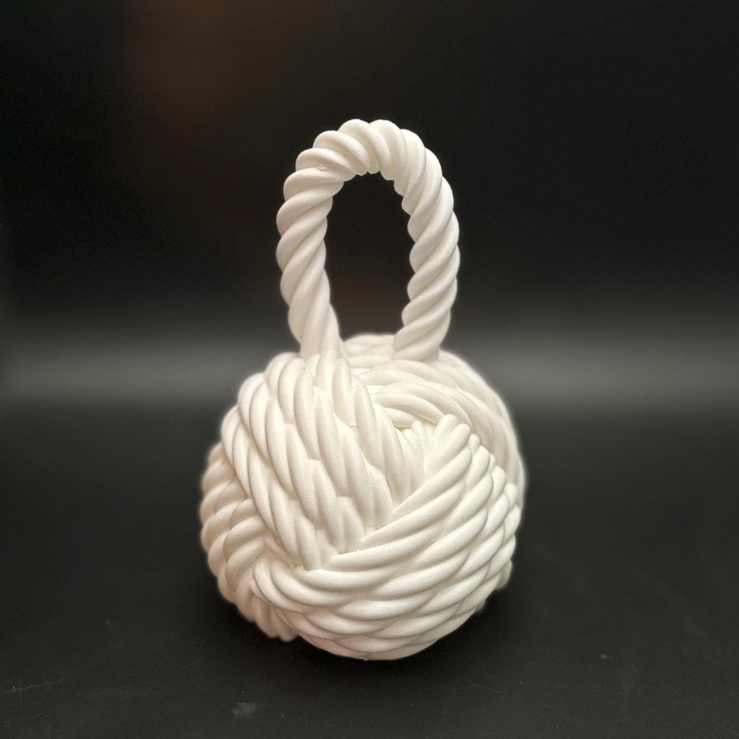 Nautical Knot Door Stopper | Fillable Rope Knot Weight for Doors