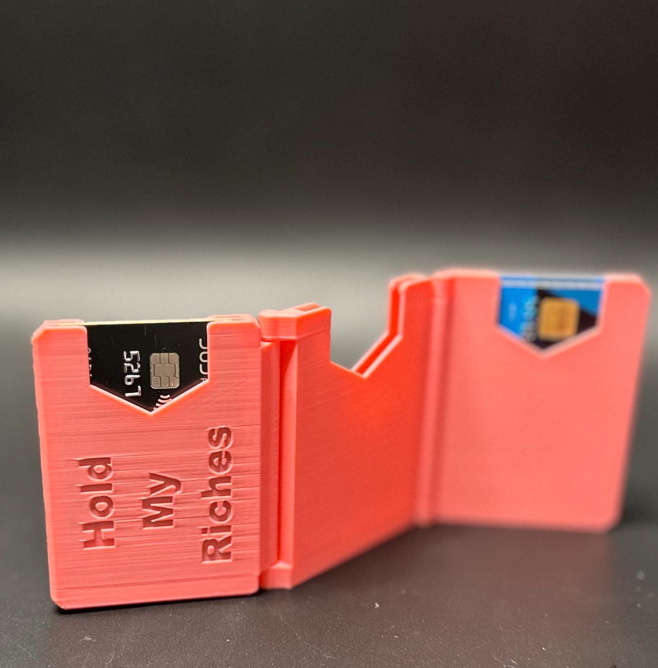 Personalized Trifold Pink Wallet - Stand Out with Your Own Style
