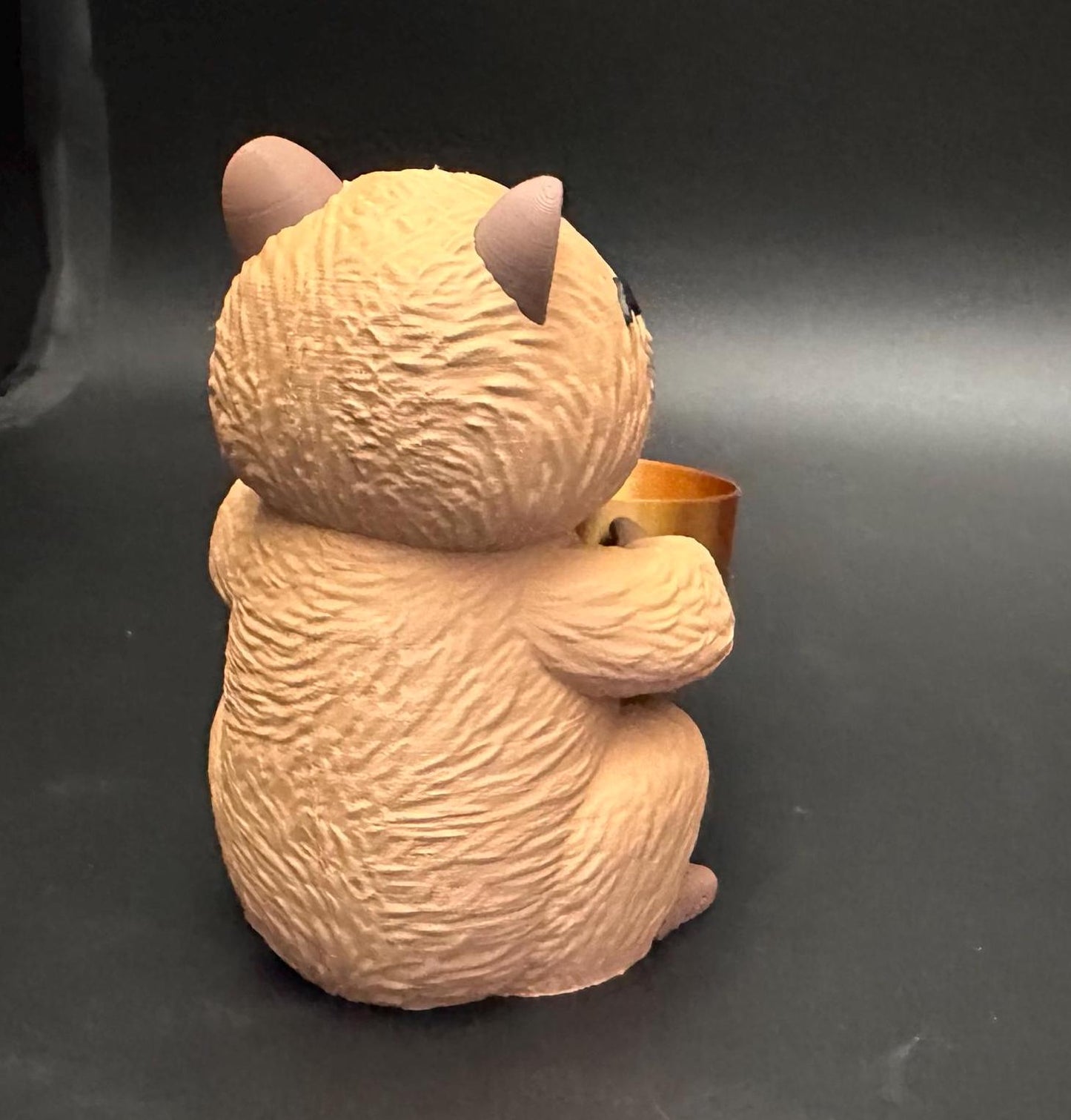 Capybara Jewelry Holder Organizer โ Cute Trinket Dish with Gold or Silver Options