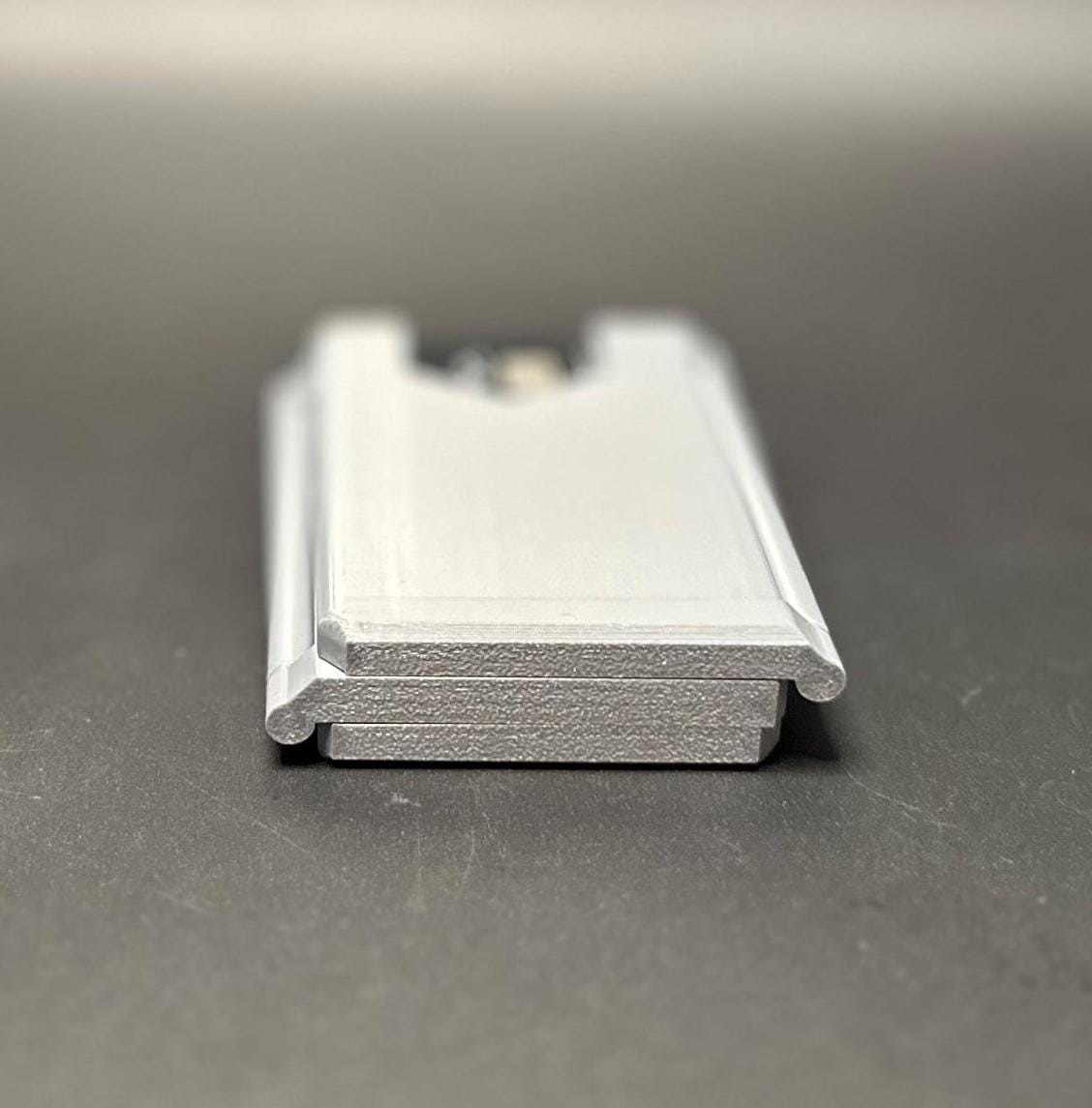 Customized Grey Trifold Wallet - Your Name, Your Style!
