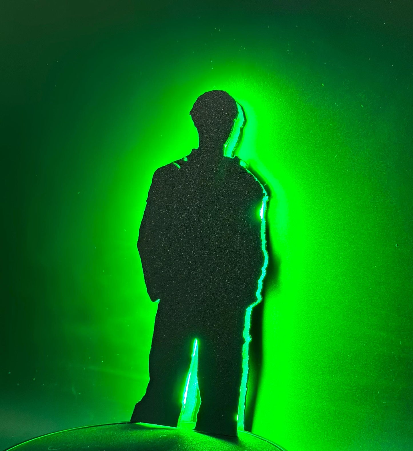 Bang Chan LED Silhouette Lamp: Color-Changing K-Pop Decor, Stray Kids Room Light, Fan Gift