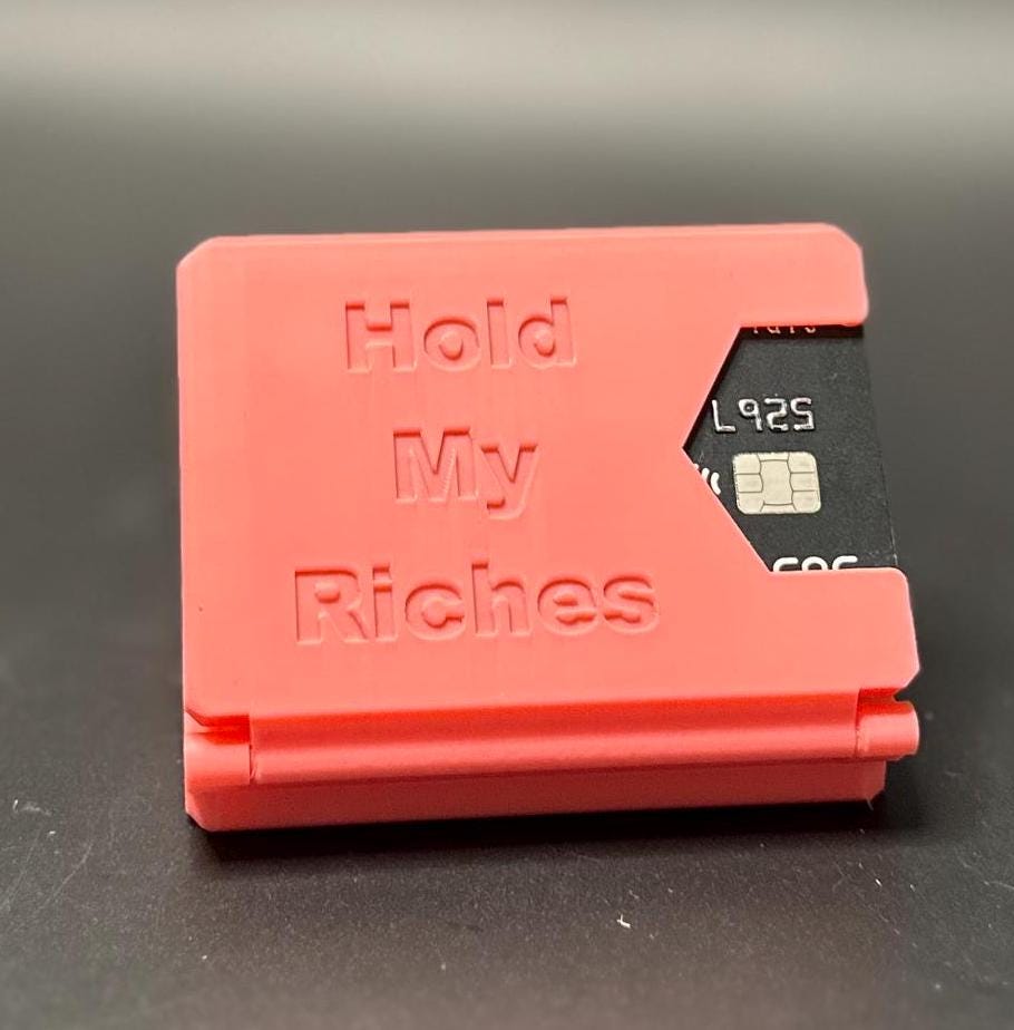 Personalized Trifold Pink Wallet - Stand Out with Your Own Style