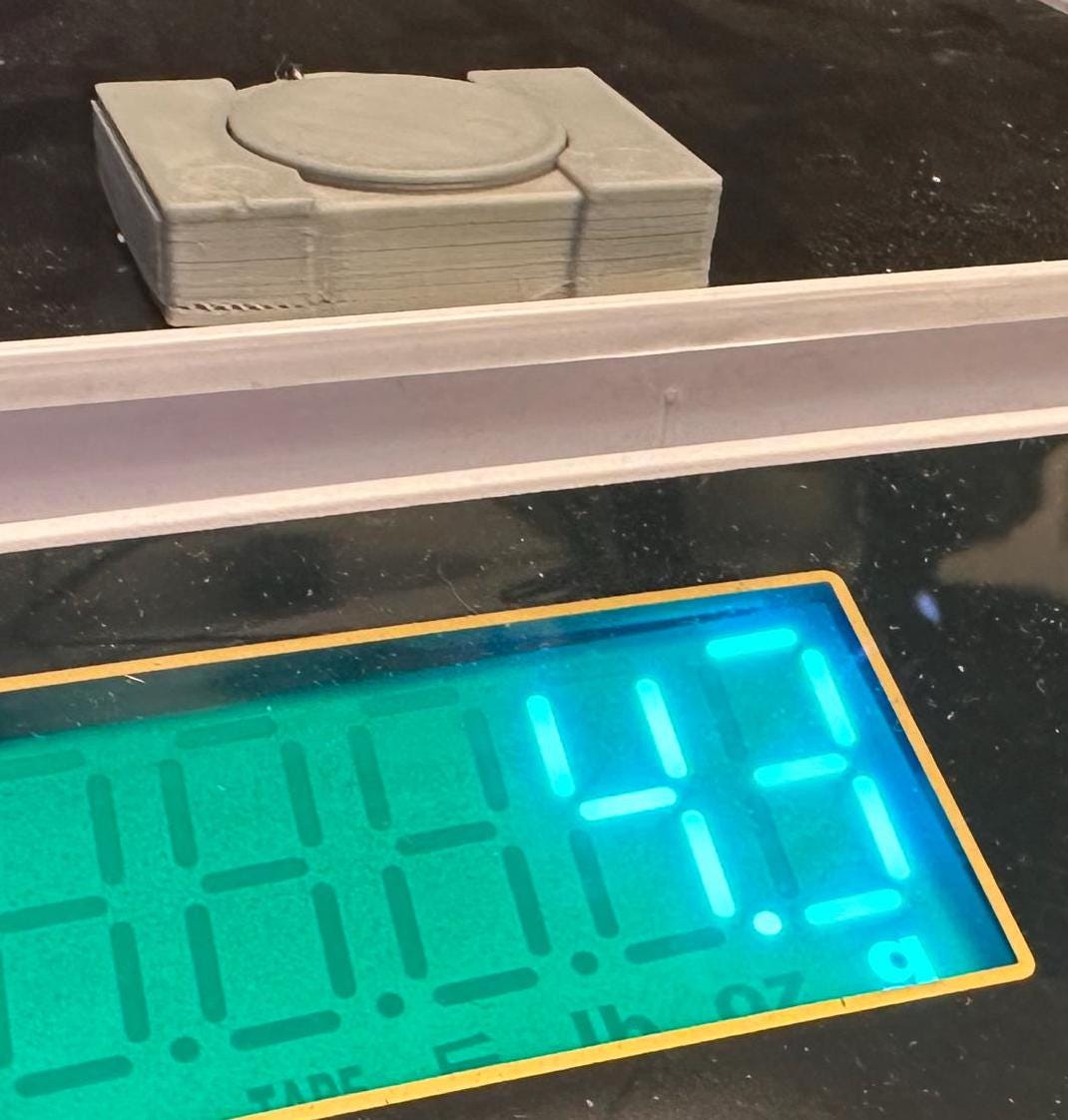 Weighs only 4.3 grams!