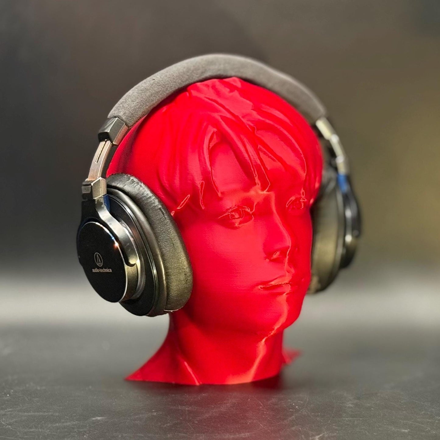 Jungkook Headphone Stand β Flaming hot BTS K-Pop for ARMY Fans