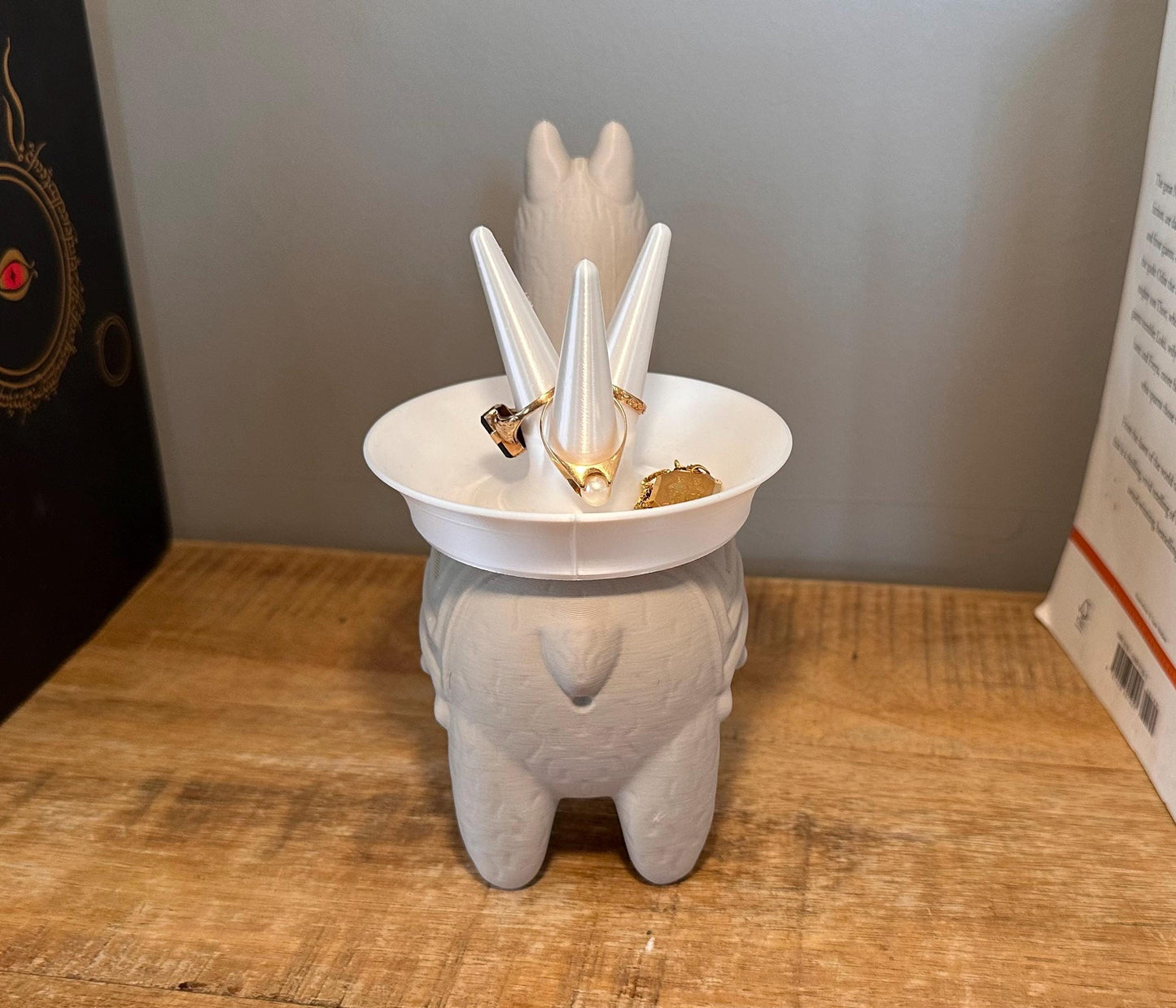 Alpaca Jewelry Holder – Cute Ring & Trinket Dish with Color Options