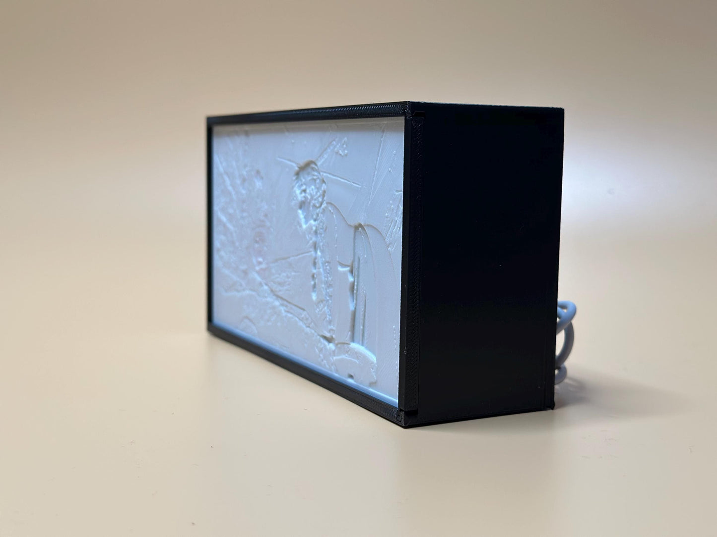 Enchanting Fantasy-Inspired Night Light Lamp with Flickering Effect