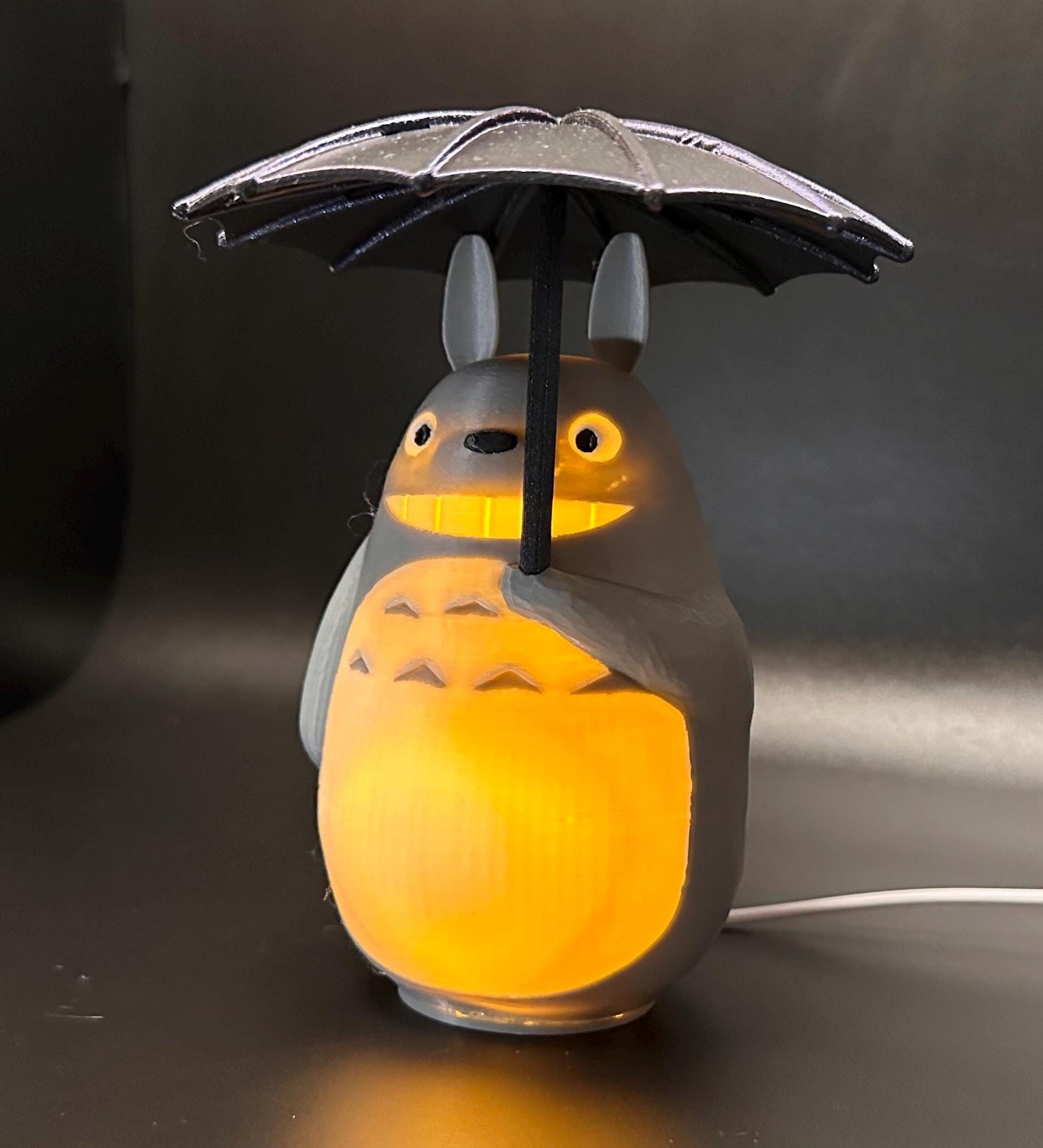 Warm Glow Totoro Lamp for Cozy Ambient Lighting