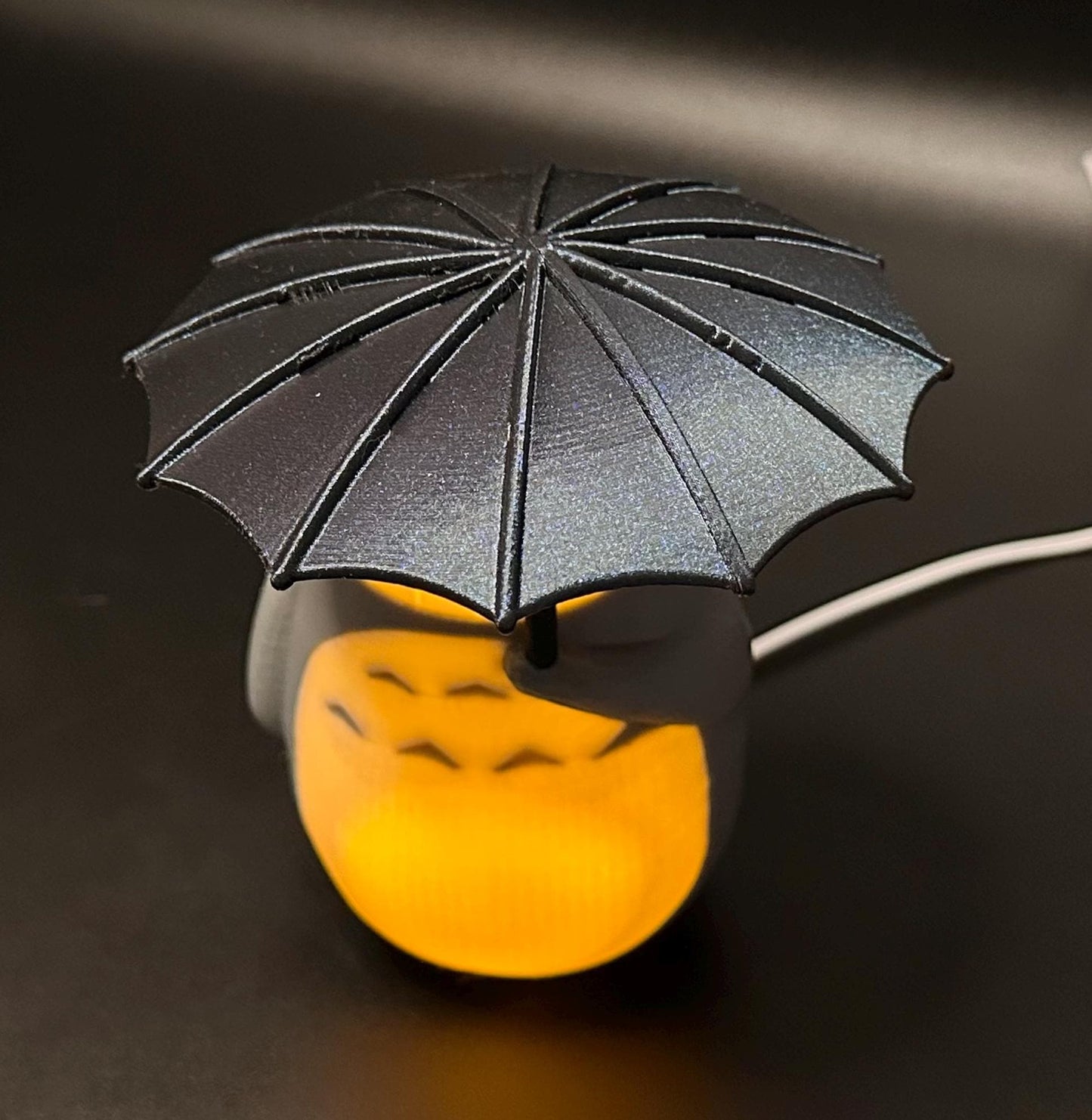 Warm Glow Totoro Lamp for Cozy Ambient Lighting