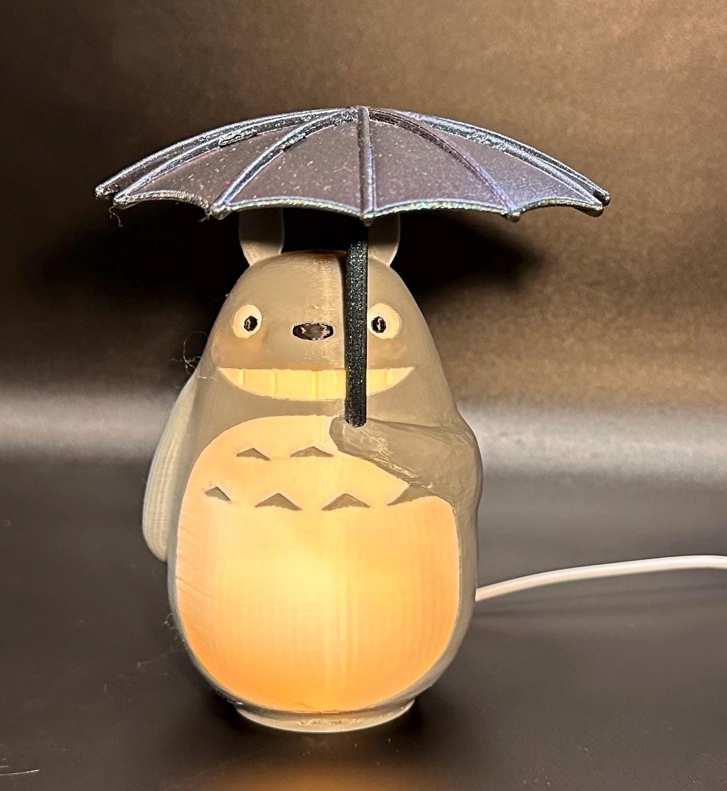 Warm Glow Totoro Lamp for Cozy Ambient Lighting