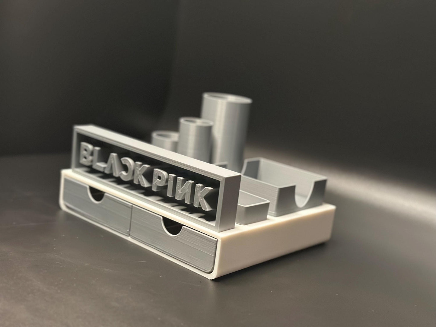 Unique BlackPink K-Pop Desk Organizer with Drawers for Dedicated Fans