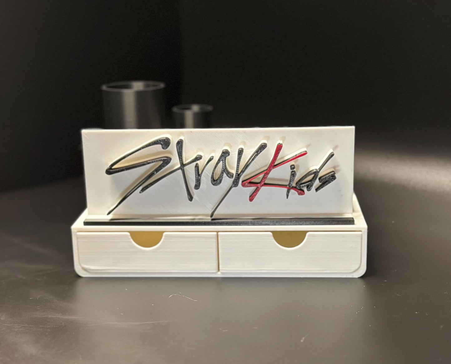 Stray Kids Fan Set: Office Organizer, Light Display & Phone Stand Keychain