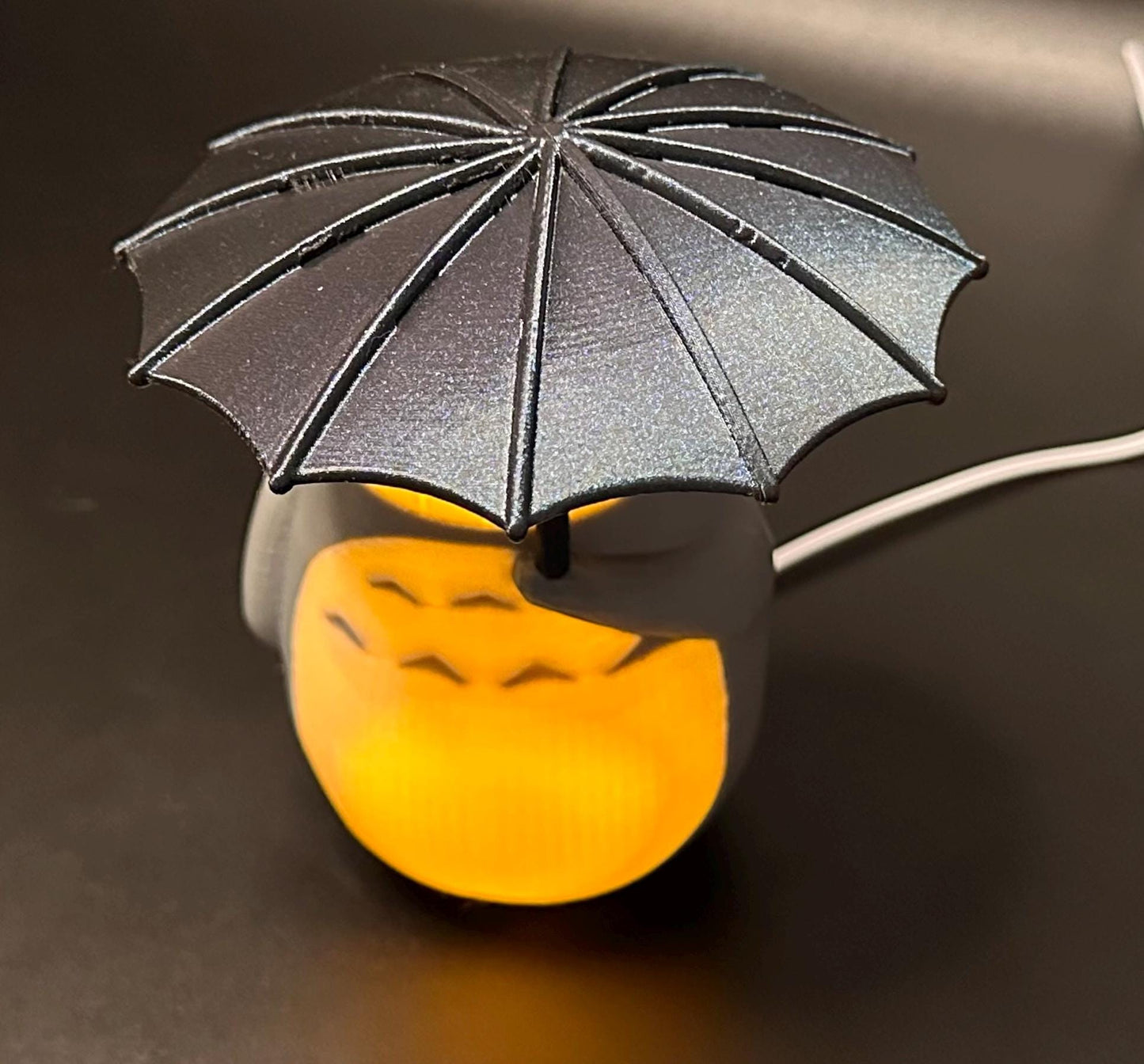 Warm Glow Totoro Lamp for Cozy Ambient Lighting