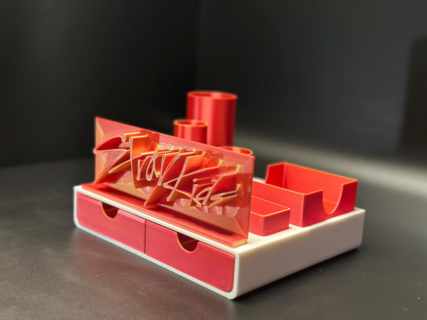 Stray Kids K-pop Multifunctional Desk Organizer with Drawers