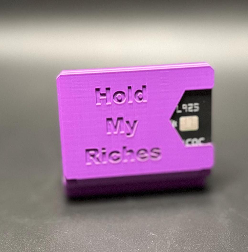 Unique Personalized Purple Trifold Wallet - Make It Yours