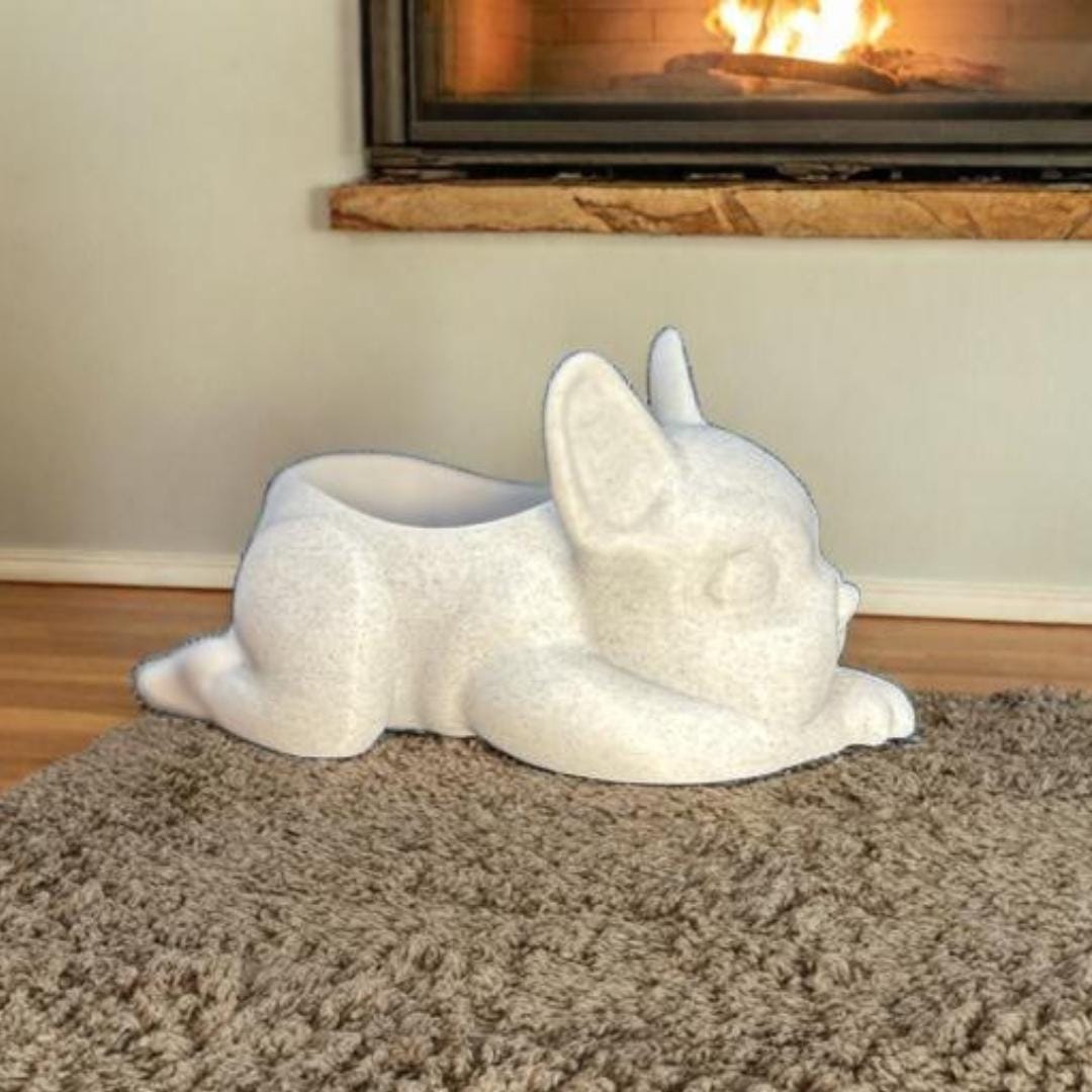 Unique Planter: Boston Terrier – Adorable Succulent Holder for Dog Lovers & Plant Decor
