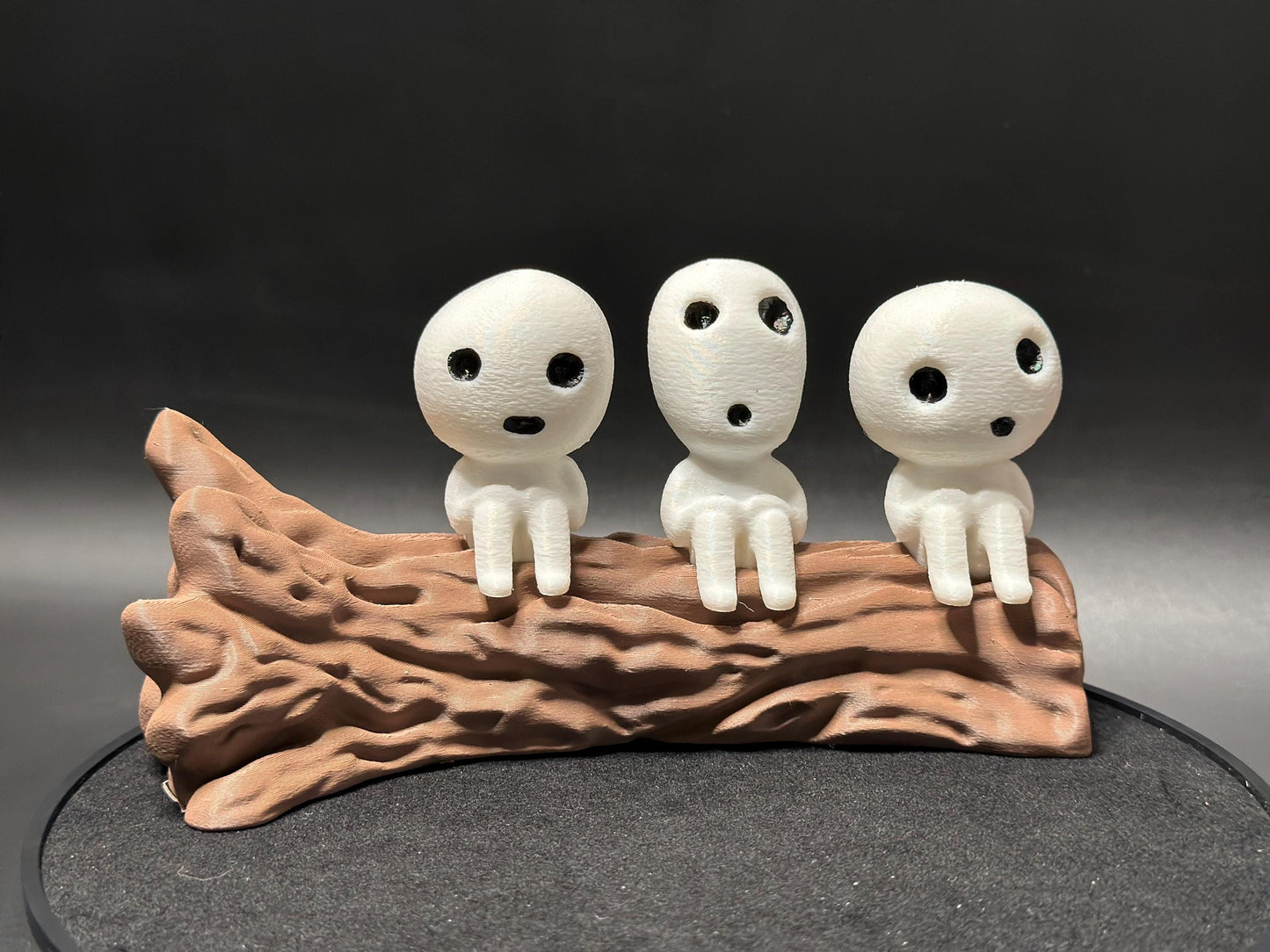 Enchanted Forest Kodama Night Light: Whimsical Glowing Woodland Spirits Lamp for Magical Home Decor