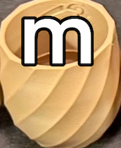 Eco Friendly Planter – 3D Printed Spiral Ribbon Pot with Liner | Sustainable Design