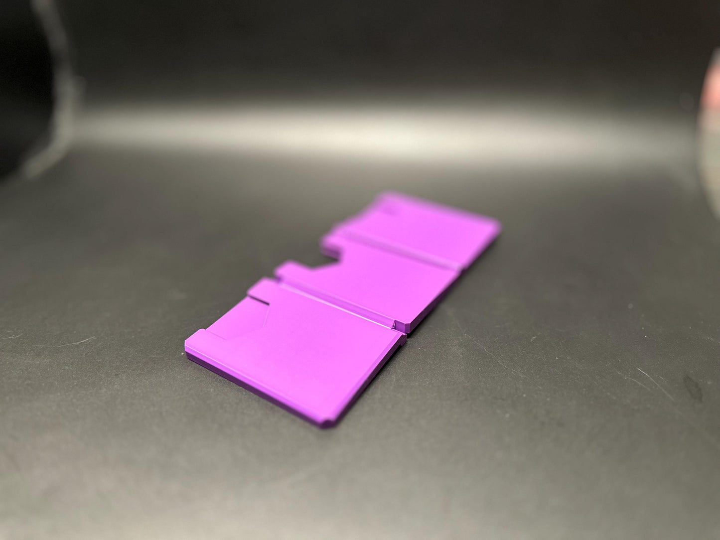 Unique Personalized Purple Trifold Wallet - Make It Yours