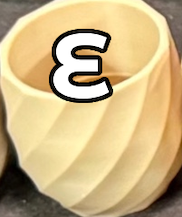 Eco Friendly Planter – 3D Printed Spiral Ribbon Pot with Liner | Sustainable Design