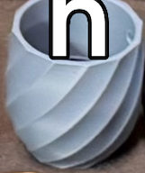 Eco Friendly Planter – 3D Printed Spiral Ribbon Pot with Liner | Sustainable Design