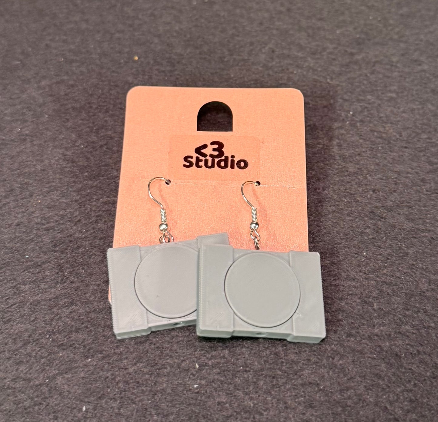 Geek Chic Earrings | Retro Gaming Jewelry for PS1 Fans
