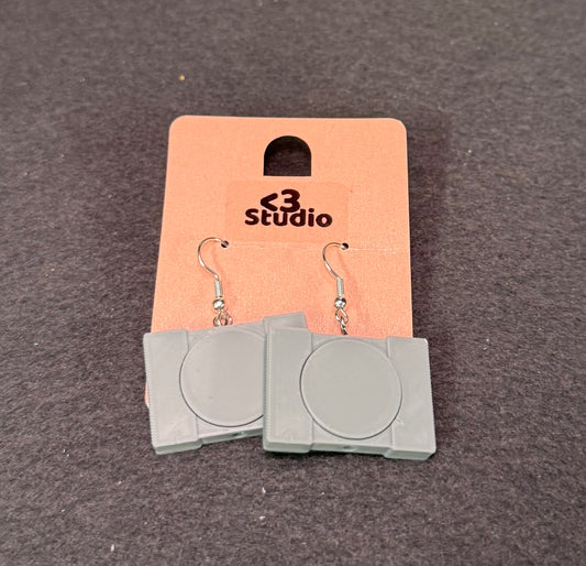 Geek Chic Earrings | Retro Gaming Jewelry for PS1 Fans