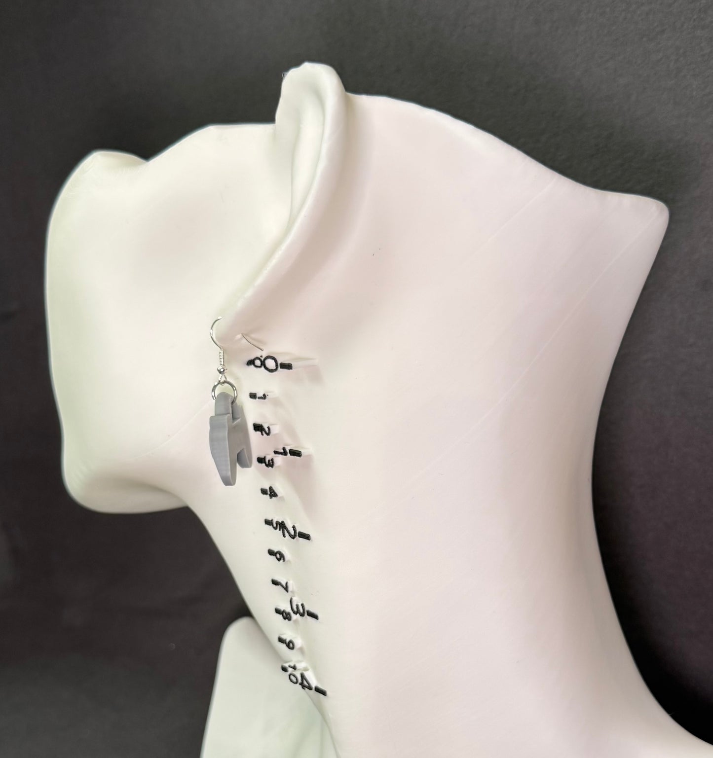 Nostalgic Quirky Earrings: Retro PS1 Controller