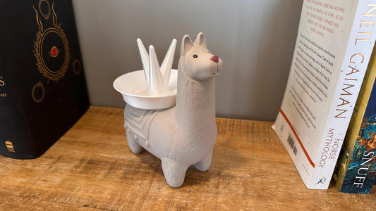 Alpaca Jewelry Holder – Cute Ring & Trinket Dish with Color Options