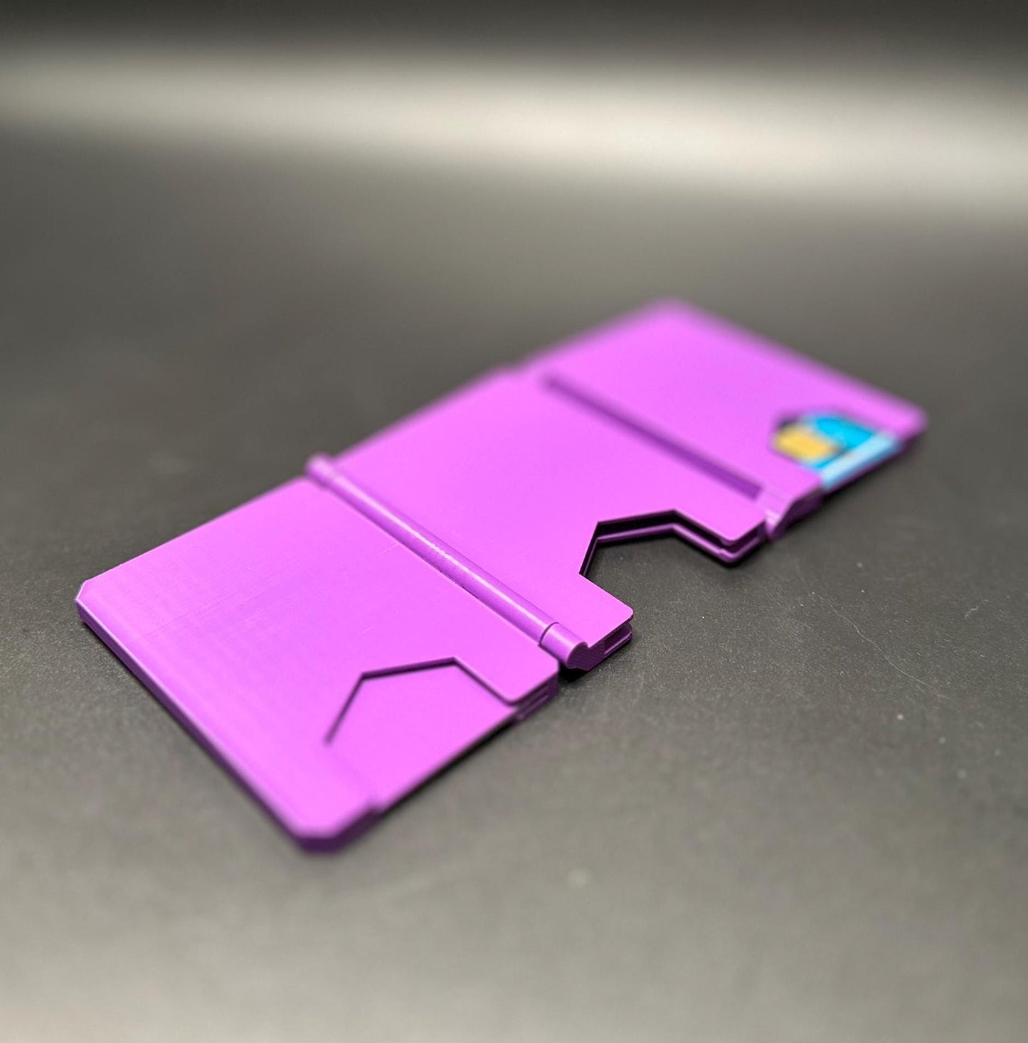 Unique Personalized Purple Trifold Wallet - Make It Yours