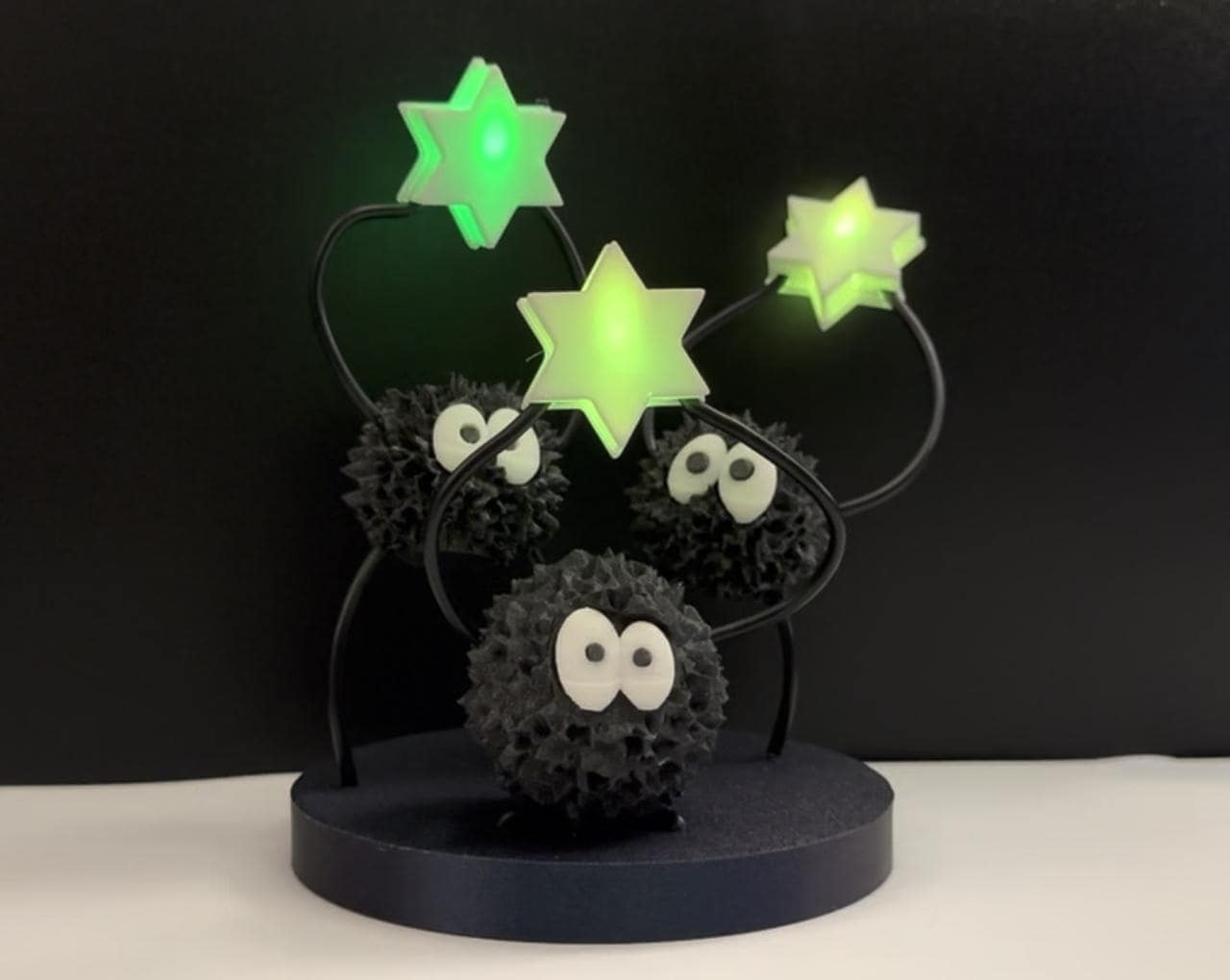 Soot sprites from the front