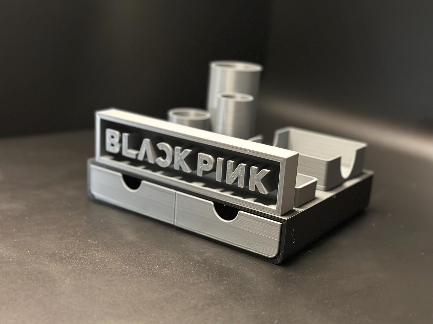 Unique BlackPink K-Pop Desk Organizer with Drawers for Dedicated Fans