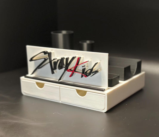 Stray Kids K-pop Multifunctional Desk Organizer with Drawers